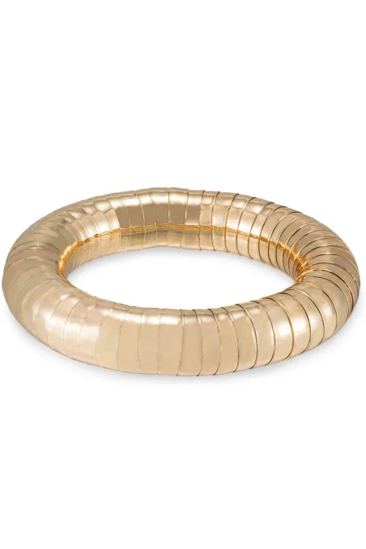 18k LIQUID GOLD BANGLE BRACELET - Bikini Crush Swimwear