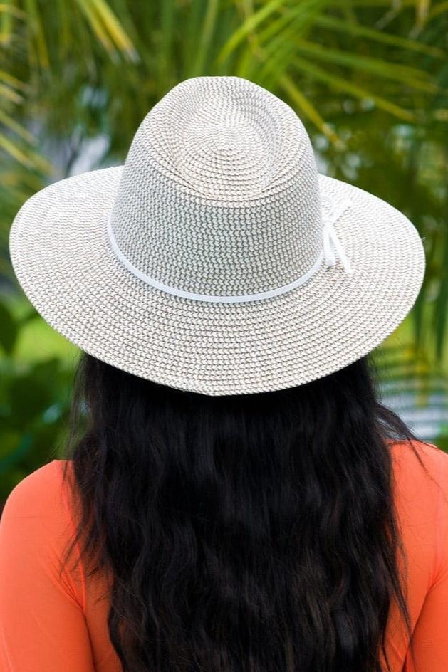 Nikki Beach hat White Tweed / One Size Esme Hat