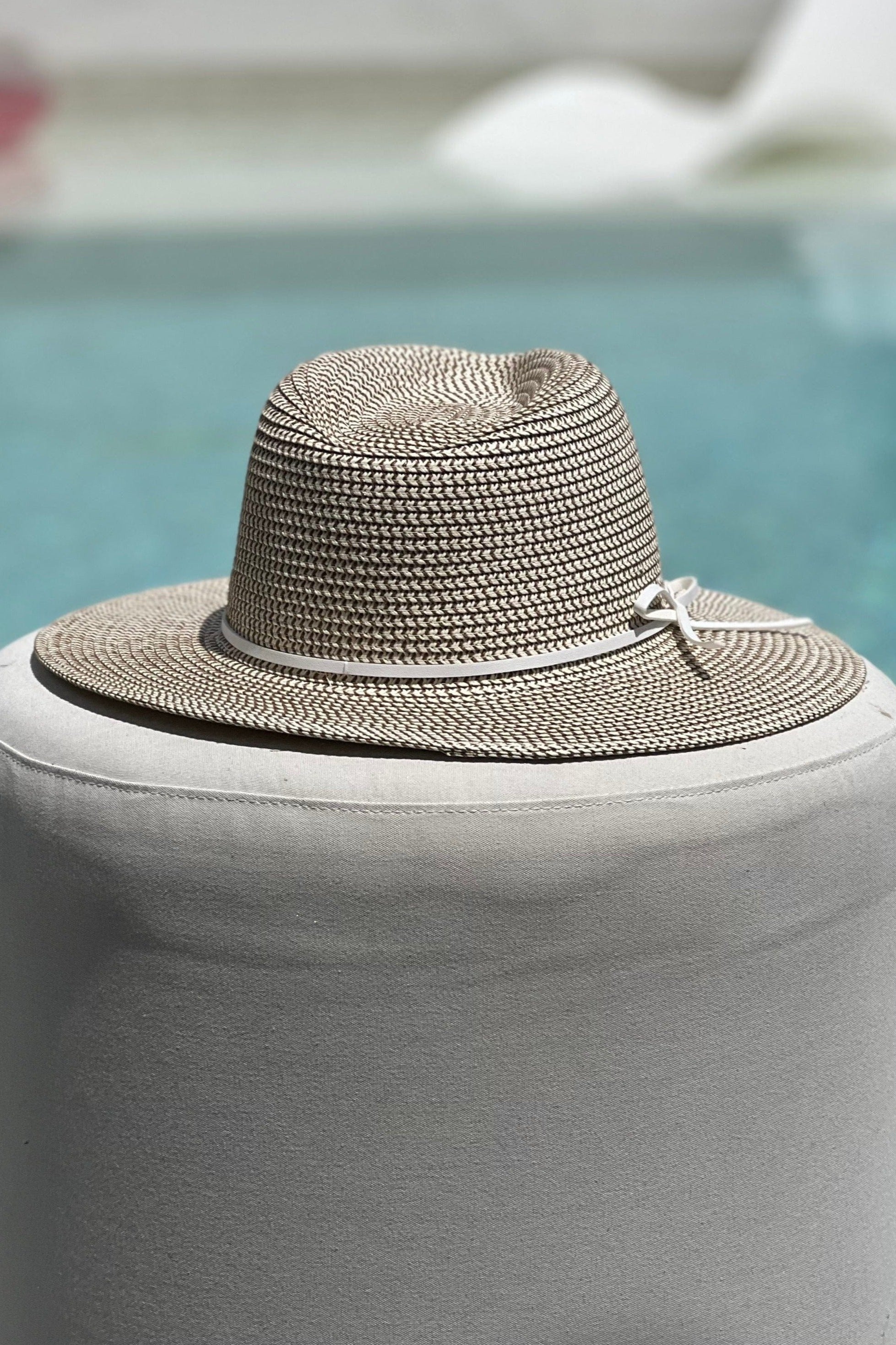 Nikki Beach hat White Tweed / One Size Esme // Hat (Brands We Love)