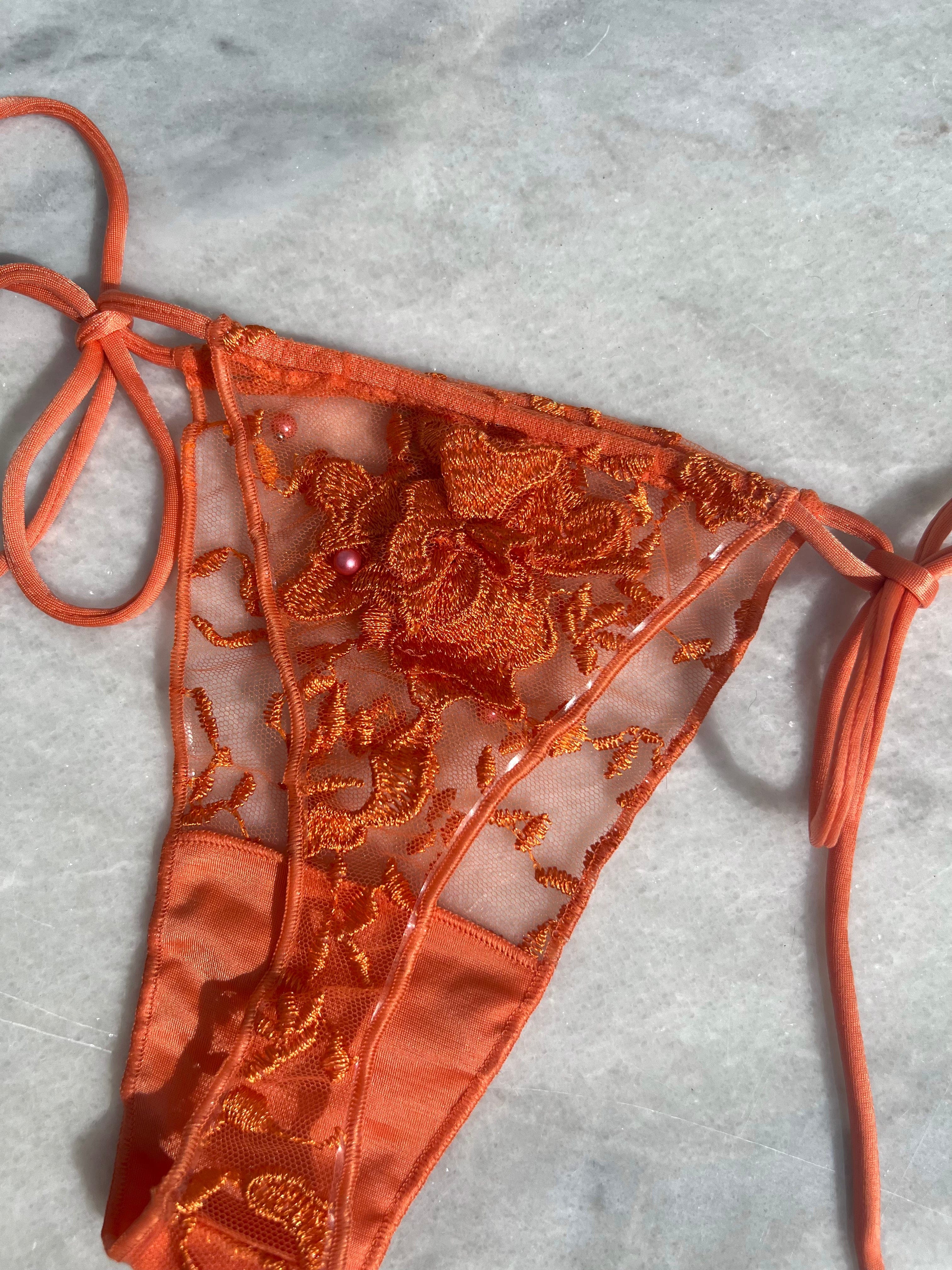 Buy Victoria's Secret Lace Shimmer Thong Panty from Next Malta